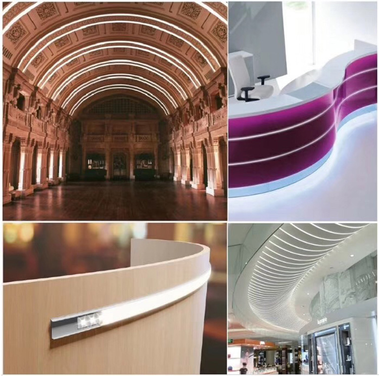 Bendable Aluminum LED Extrusion