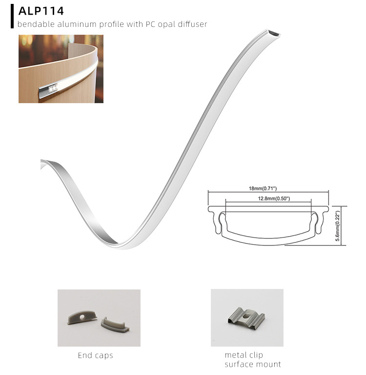 Bendable LD Extrusion