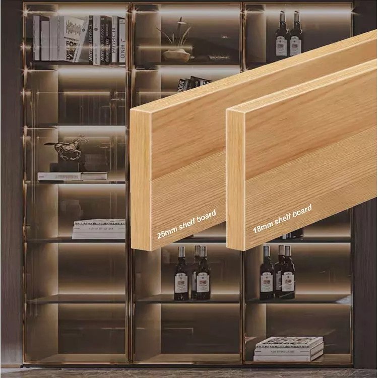 The ALP180 cabinet shelf LED channel is designed specifically for an 18 mm shelf board