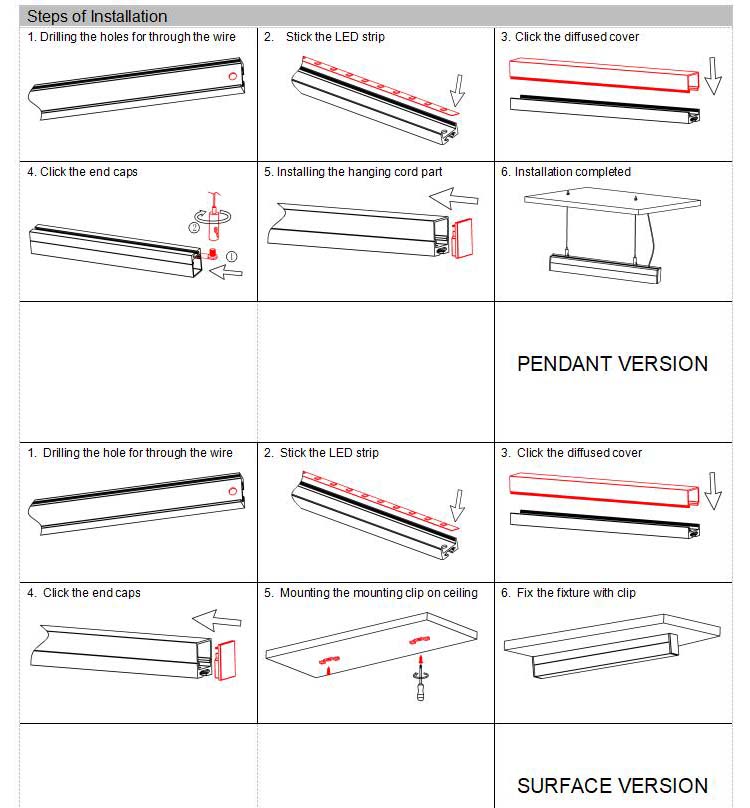How To Install LED Strip Light Aluminum Channel