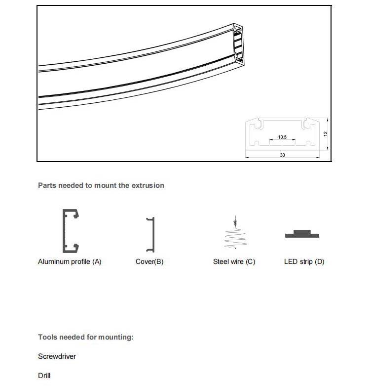 How To Install Circle LED Profile