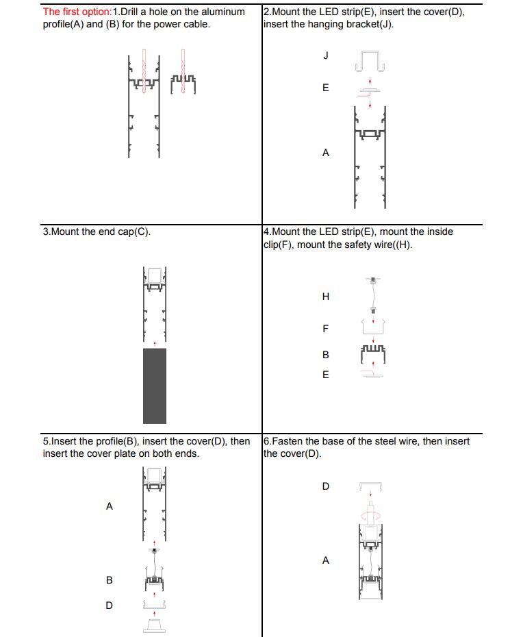 1.5Inches Indirect LED Profiles