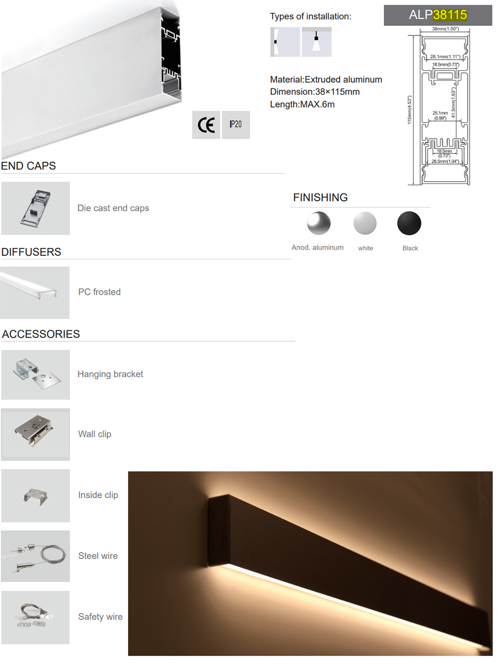 LED Extrusion Channels