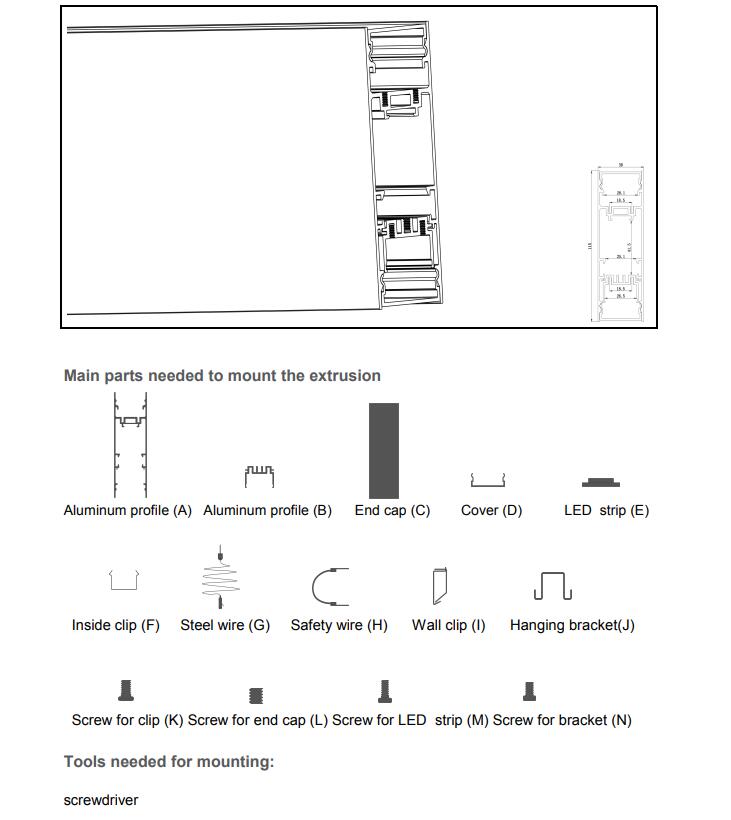 LED Extrusion Profiles