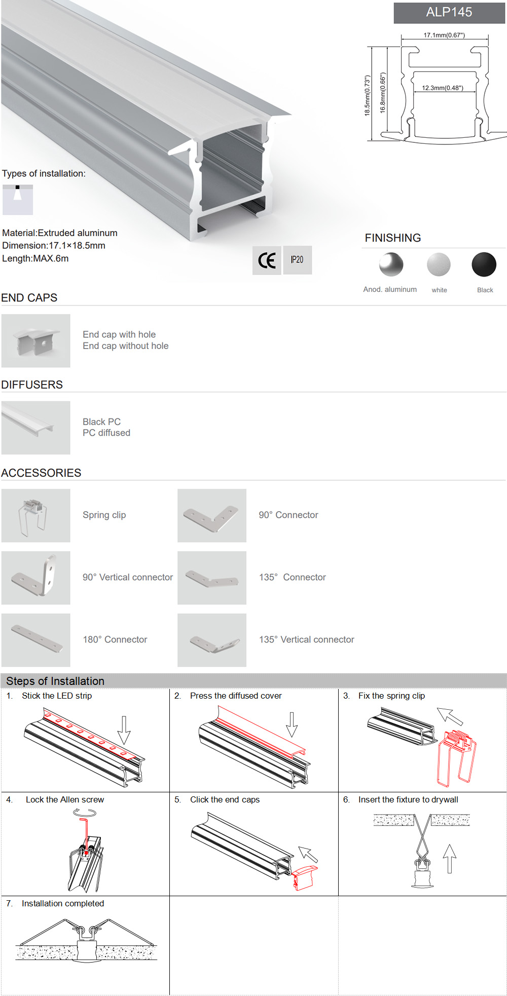 Aluminum Track Channels