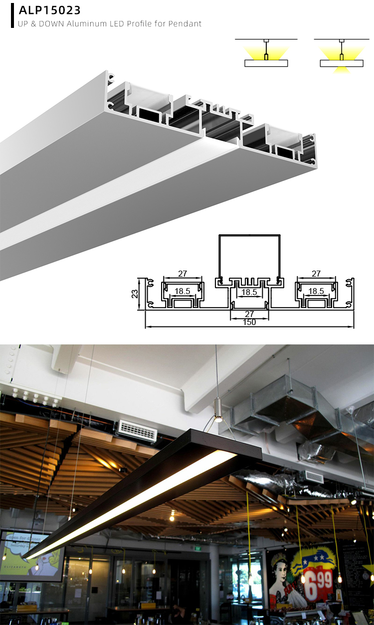 Suspend LED Profile Housing