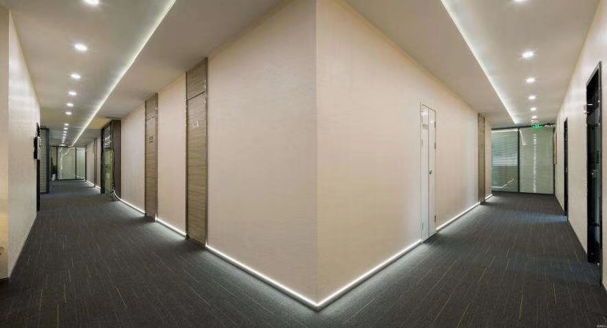 Drywall Baseboard LED Light Channels