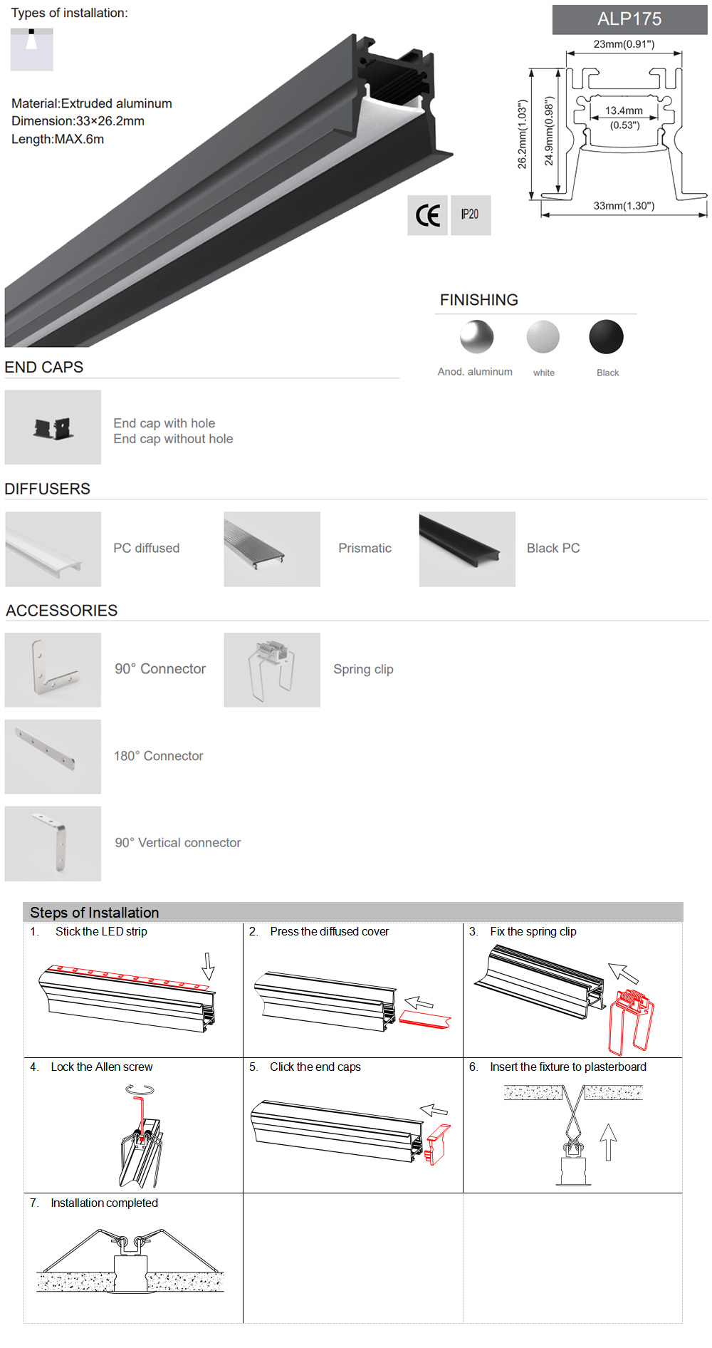 commercial indoor led lighting fixture