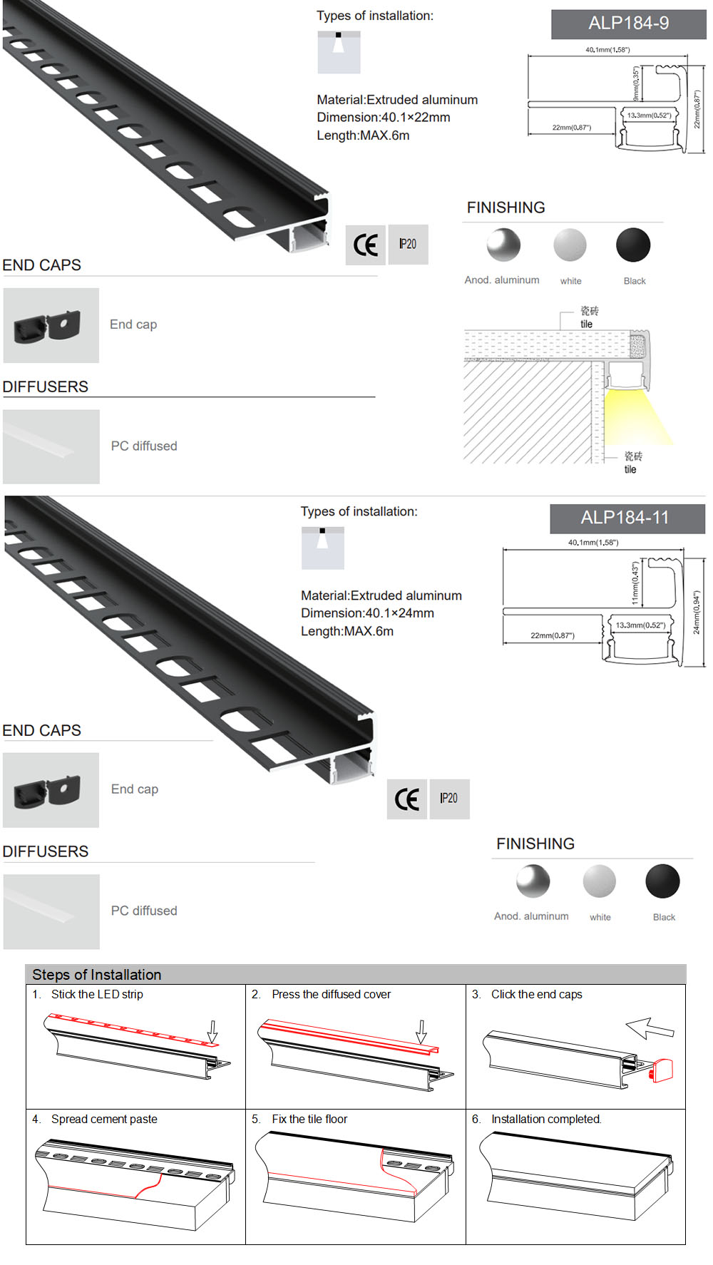 the details of stair nosing lighting channels and how to install them