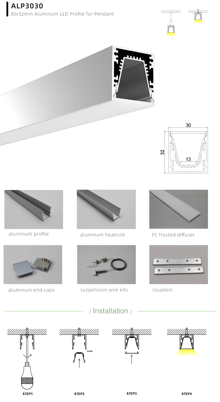 LED Light Channel Applications