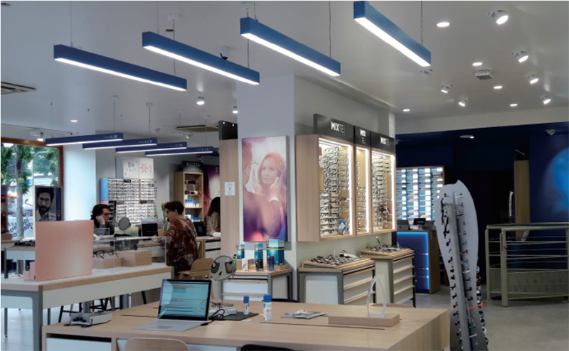 Suspension 75mm Deep Aluminum LED Channel