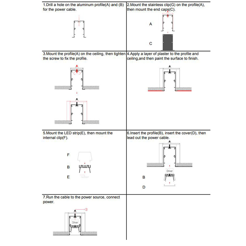 2 Inches Recessed LED Diffuser