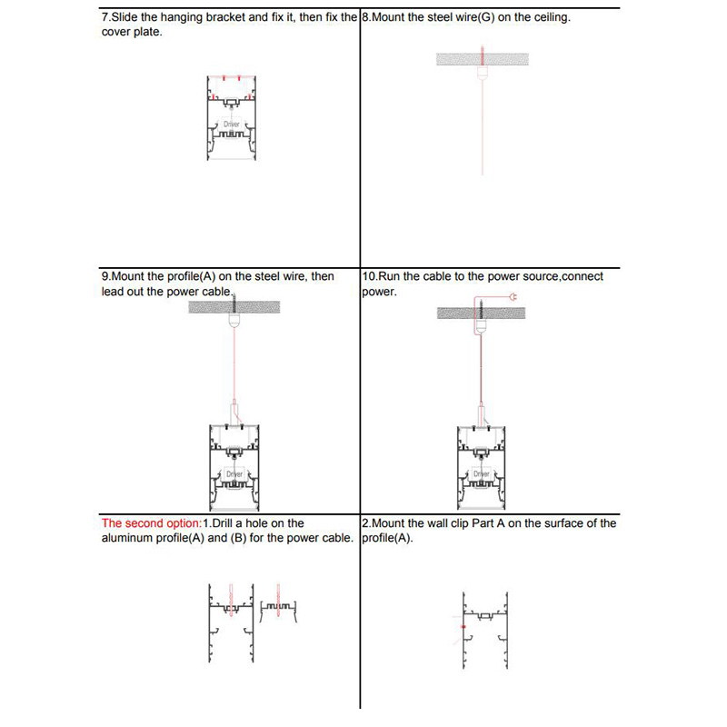 75mm Aluminum LED Profiles