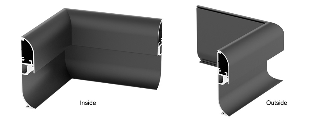 LED Housing Corner Connectors