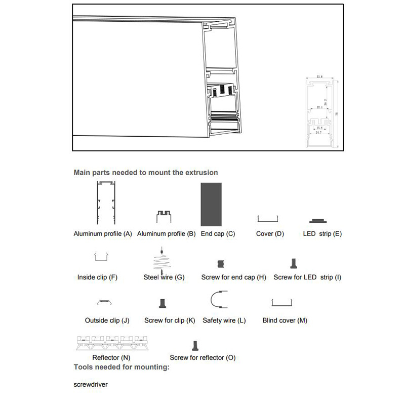 Linear Pendant Lighting System