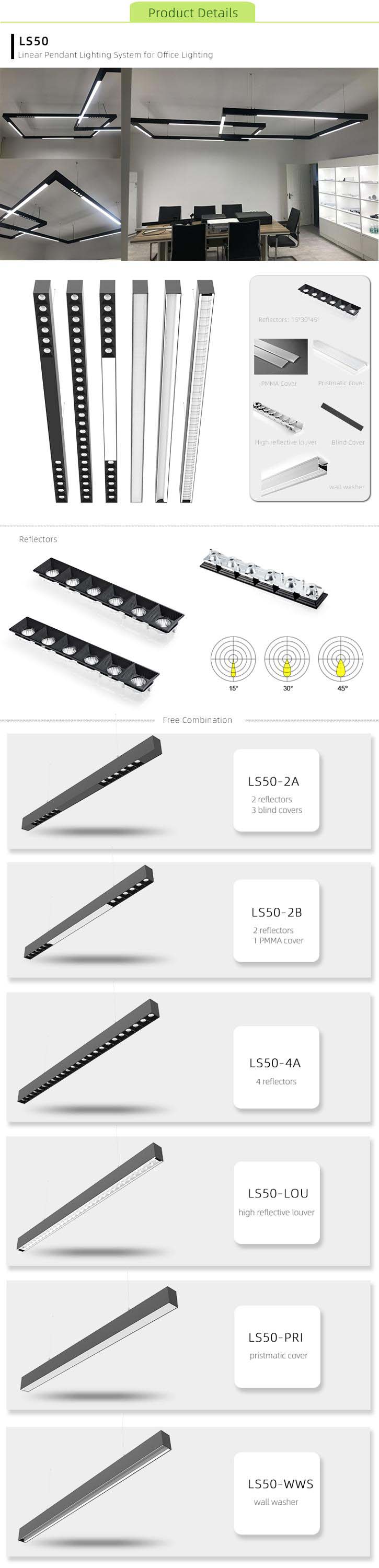 Suspended Linear Lighting