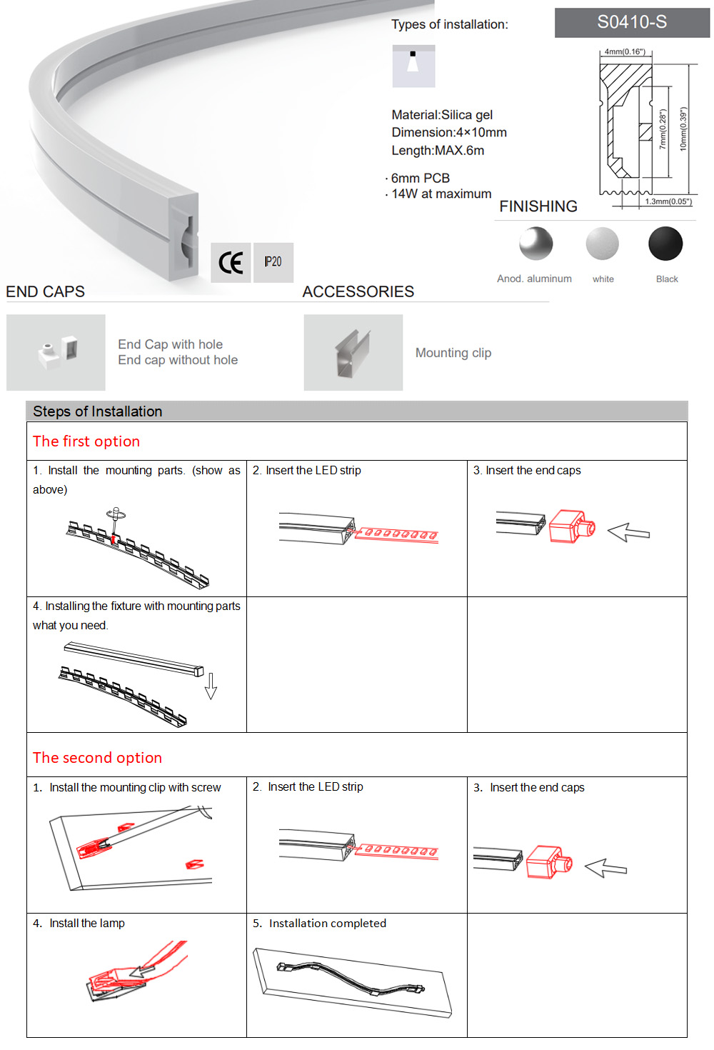 Flexible LED Profiles