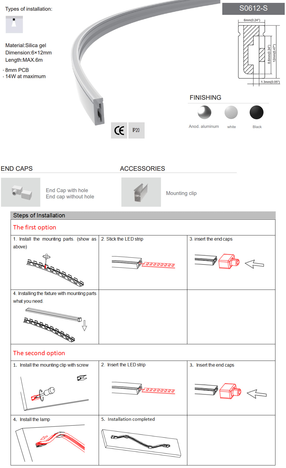 waterproof led channels