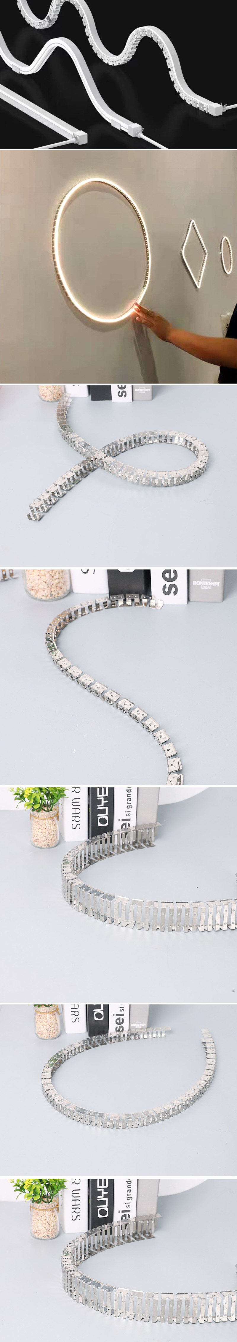 Bendable Channel Holder For Neon Tube Lights