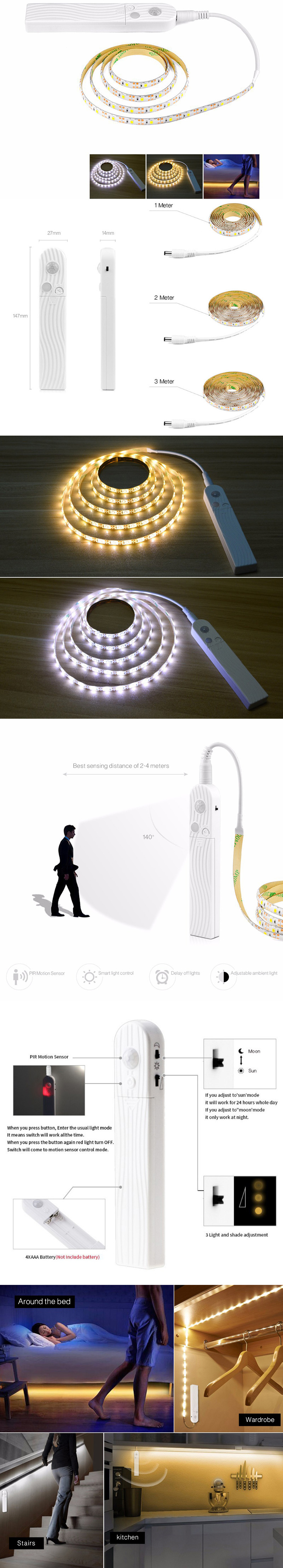 2835 LED Strips With Sensor