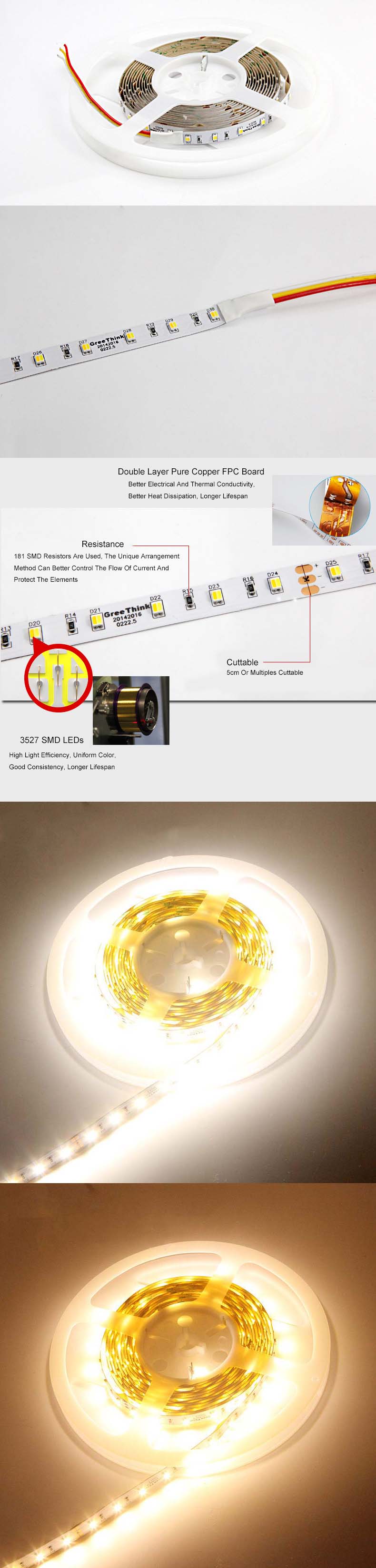 LED Light Strips For Room Color Changing