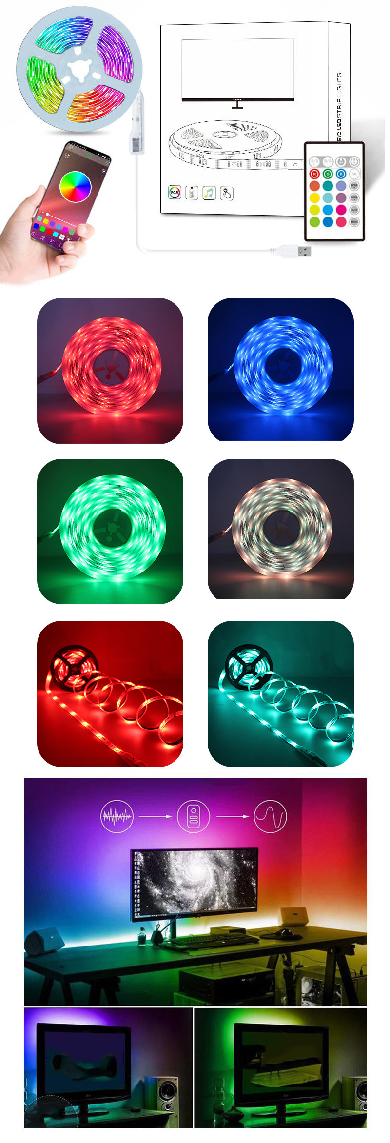 LED Strip Backlights