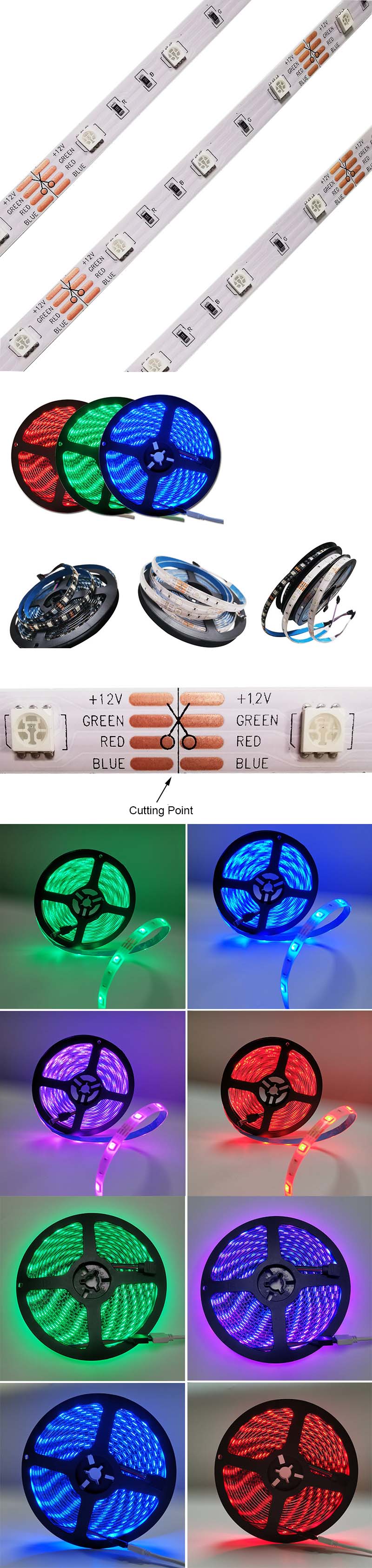 5050 RGB LED Strips