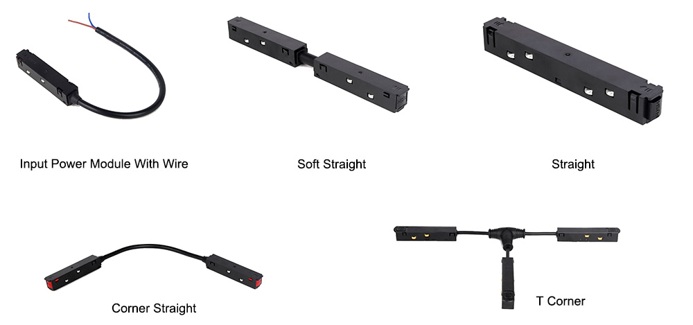 Track Light Input Power Modules