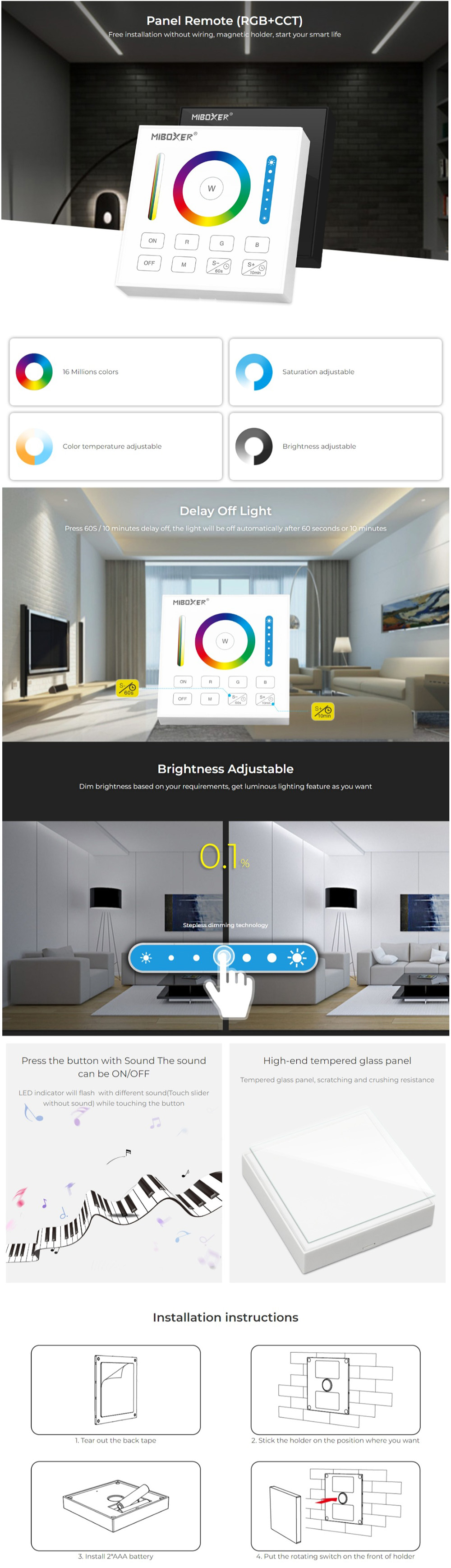 Remote Control Panel