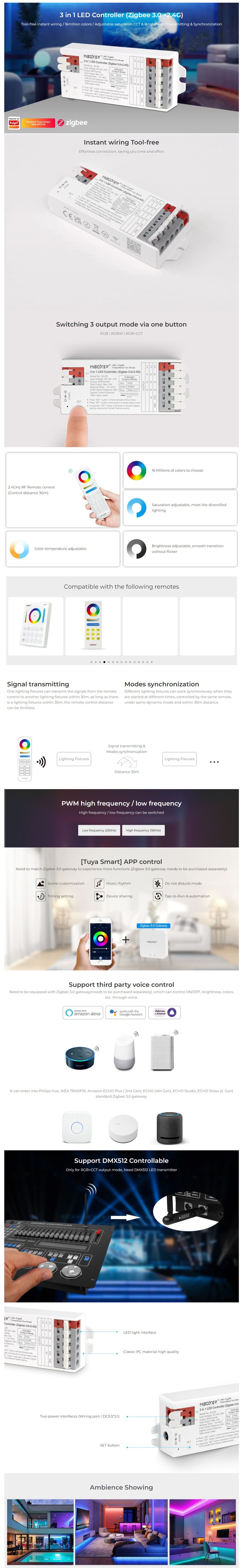 Zigbe 3.0 LED Strip Controller