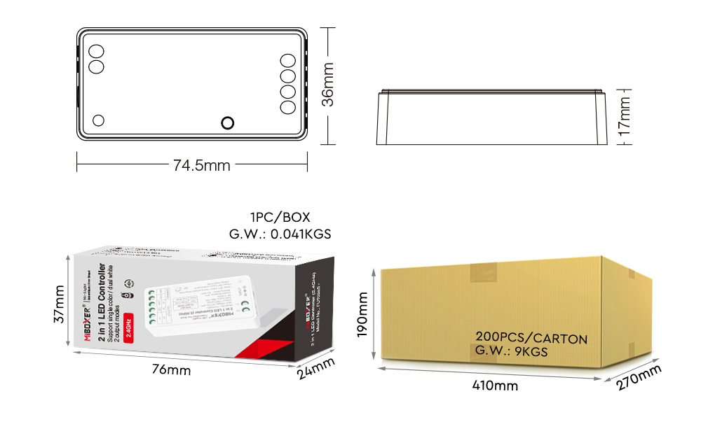 Low Voltage 12V Smart Dimmer