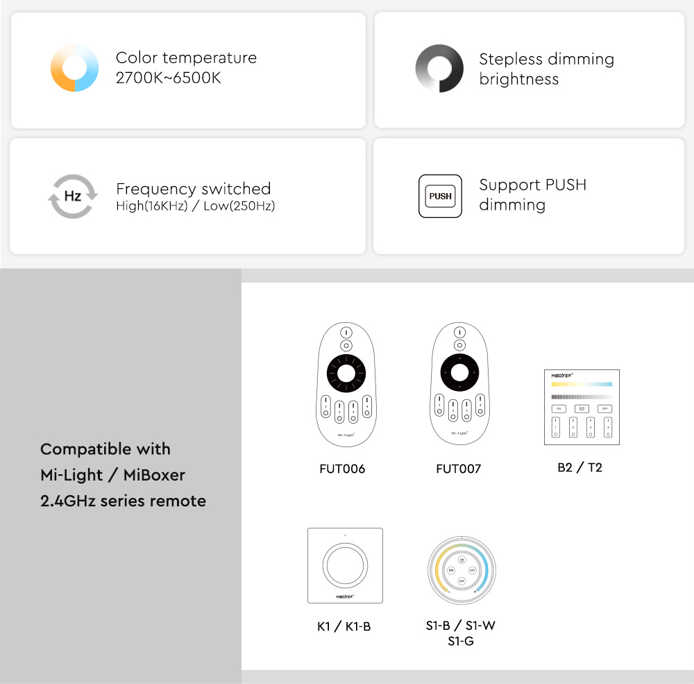 Smartphone APP Control WiFi Light Dimmer