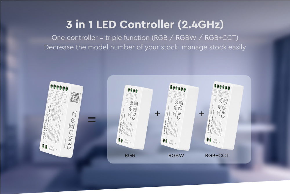RGBW Wireless Milight Controller