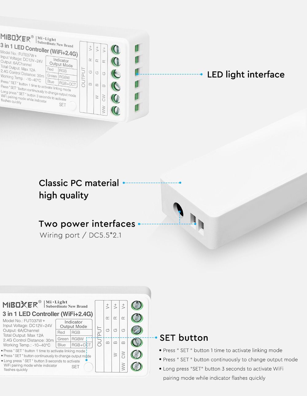 MiBoxer Bluetooth Light Controller