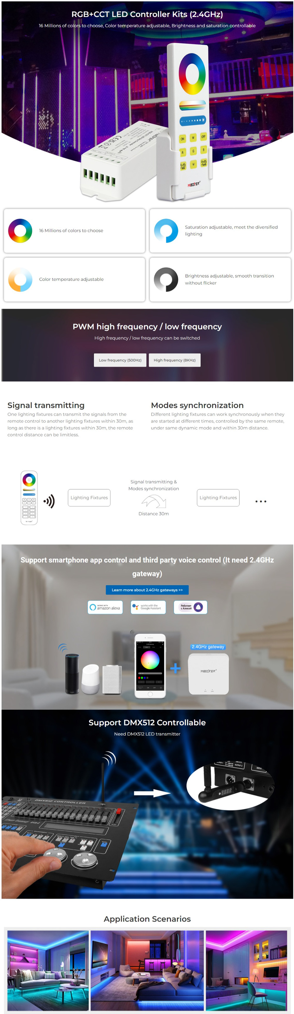 MiBoxer Smart Controller For LED Strip