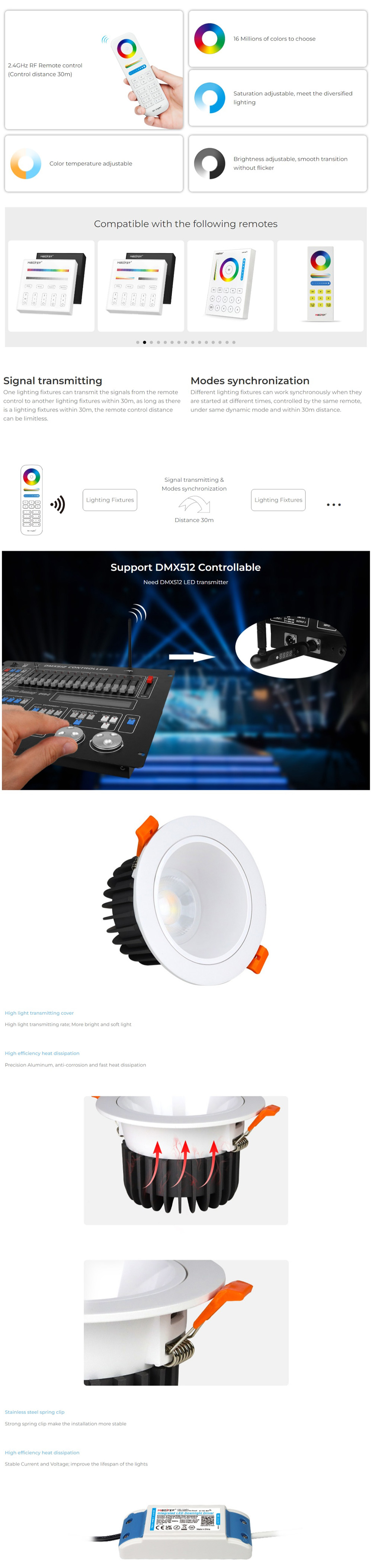 brilliant smart downlights