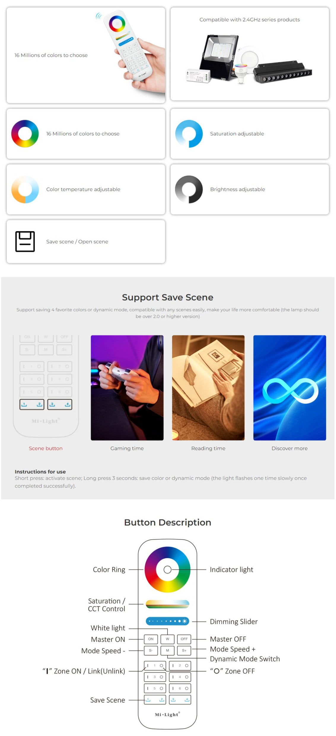 Battery Power Remote Controller