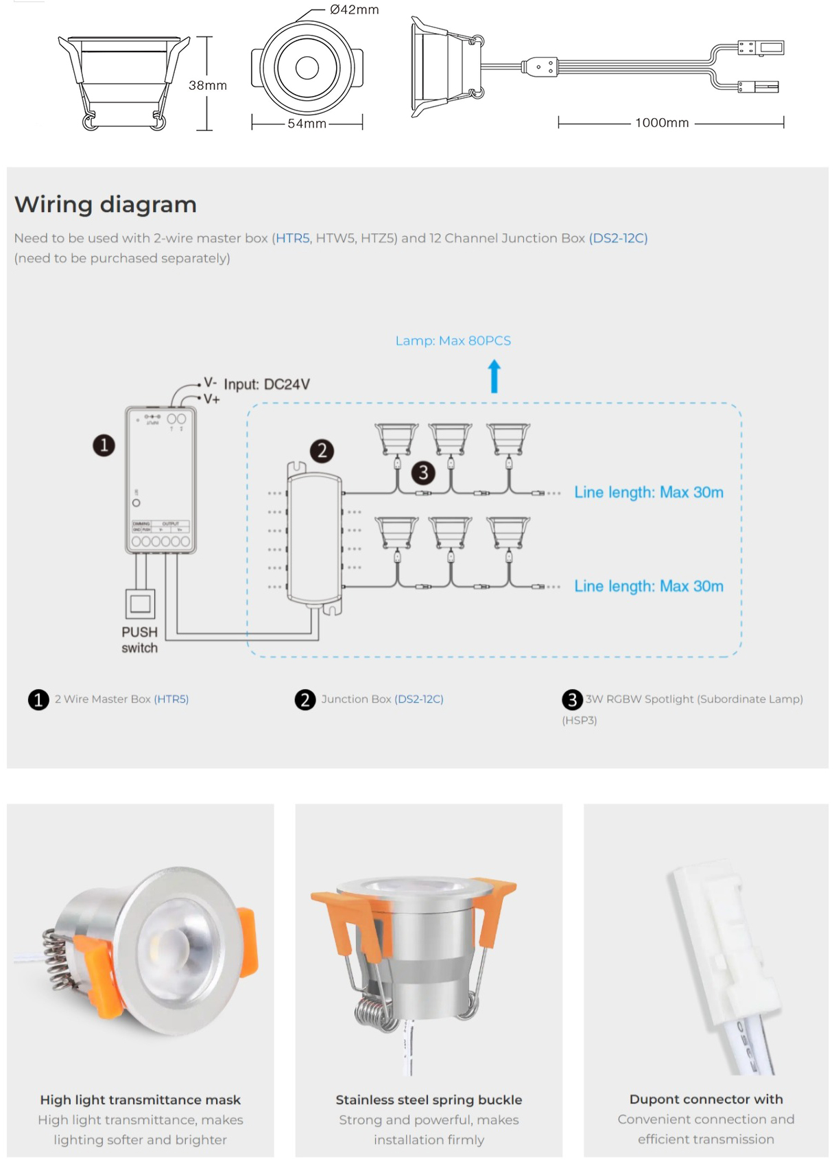 Dimmable House Spotlight