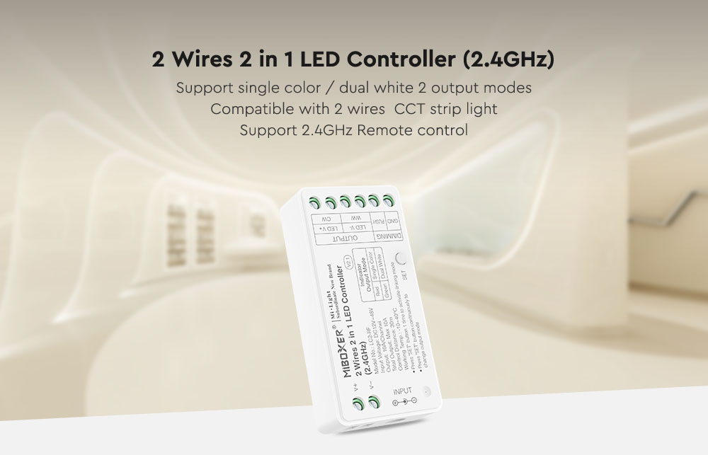 MiBoxer LC2-RF LED Rope Light Dimmer For Sale