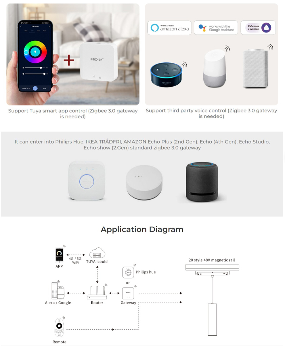 9W Zigbee Pendant Lamp