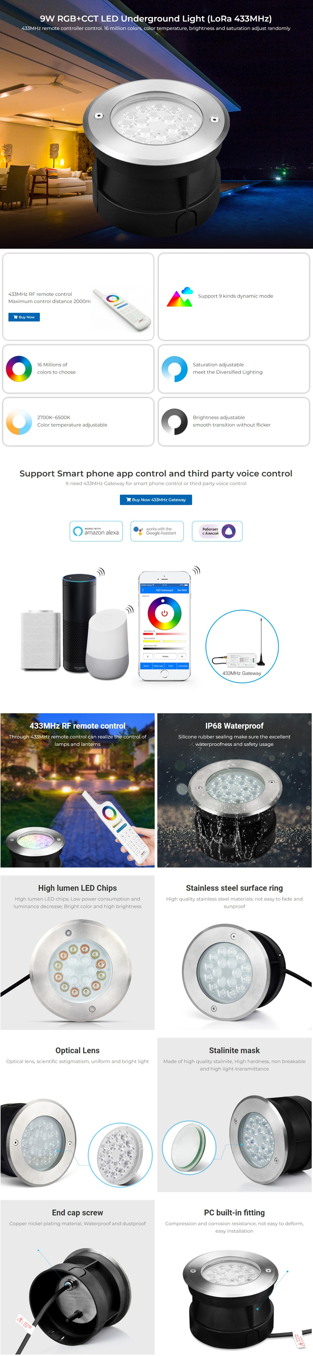 In Ground LED Lighting