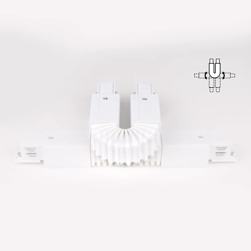 Light Track Lighting U Type Soft Power Connector