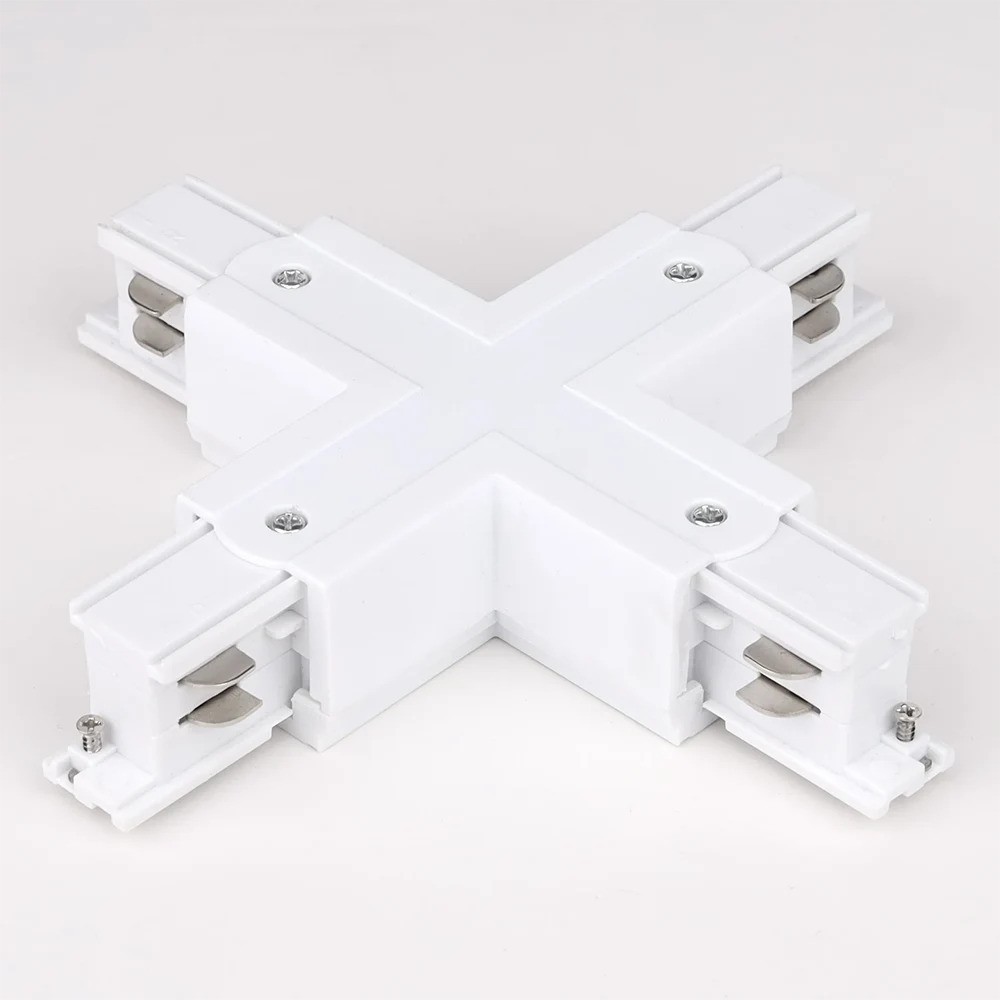 X Type Rail Track Power Connector