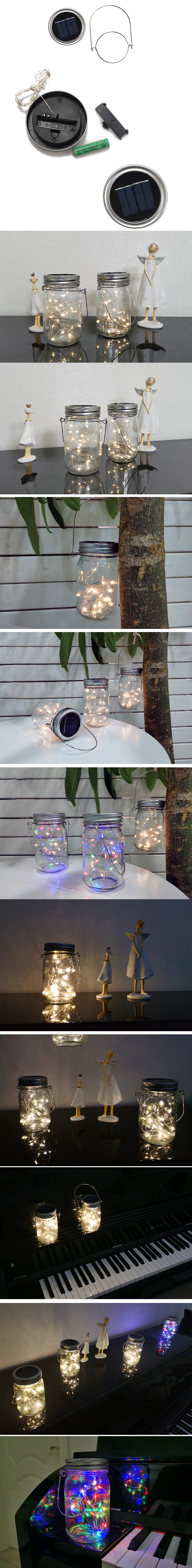 Mason Jar Solar Light