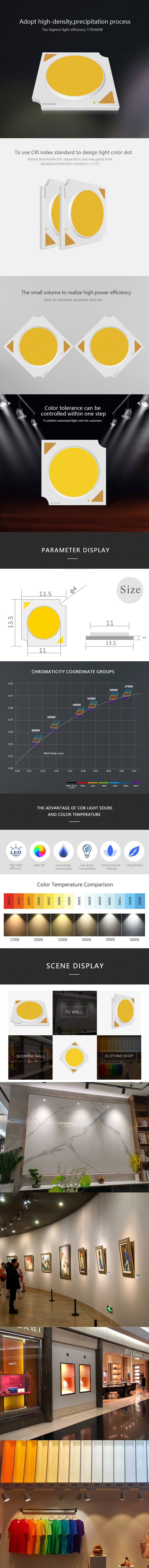 COB High Power Light Chips