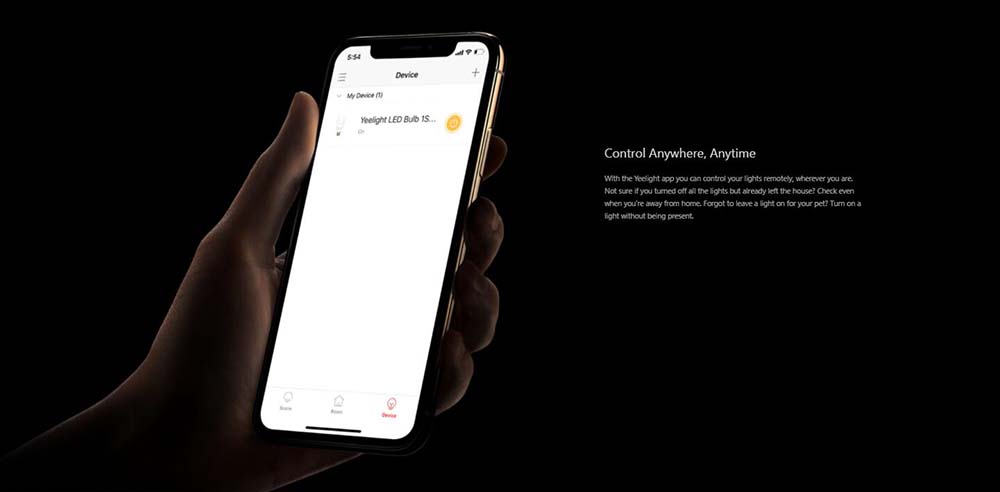 yeelight smart led bulb alexa