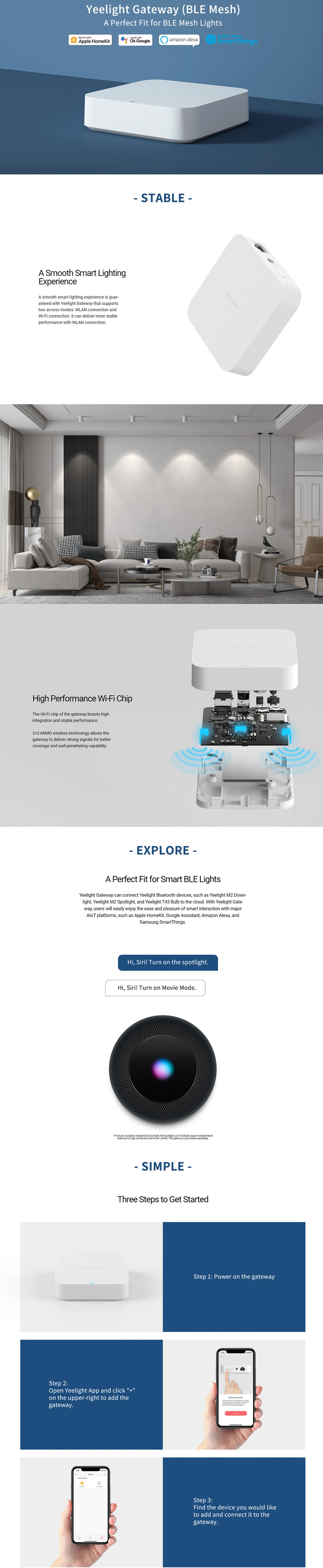 Yeelight Mesh Gateway Hub