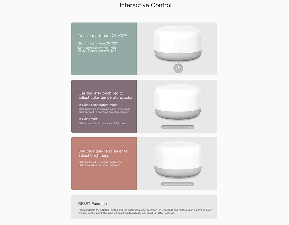 xiaomi mi smart led bedside lamp 2