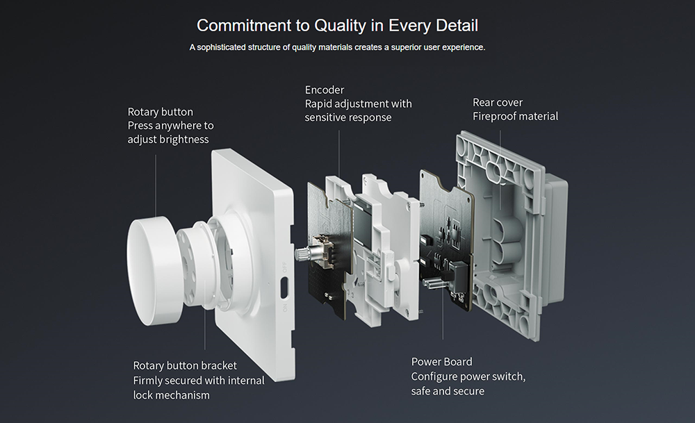 Yeelight Wall Swich Dimmer