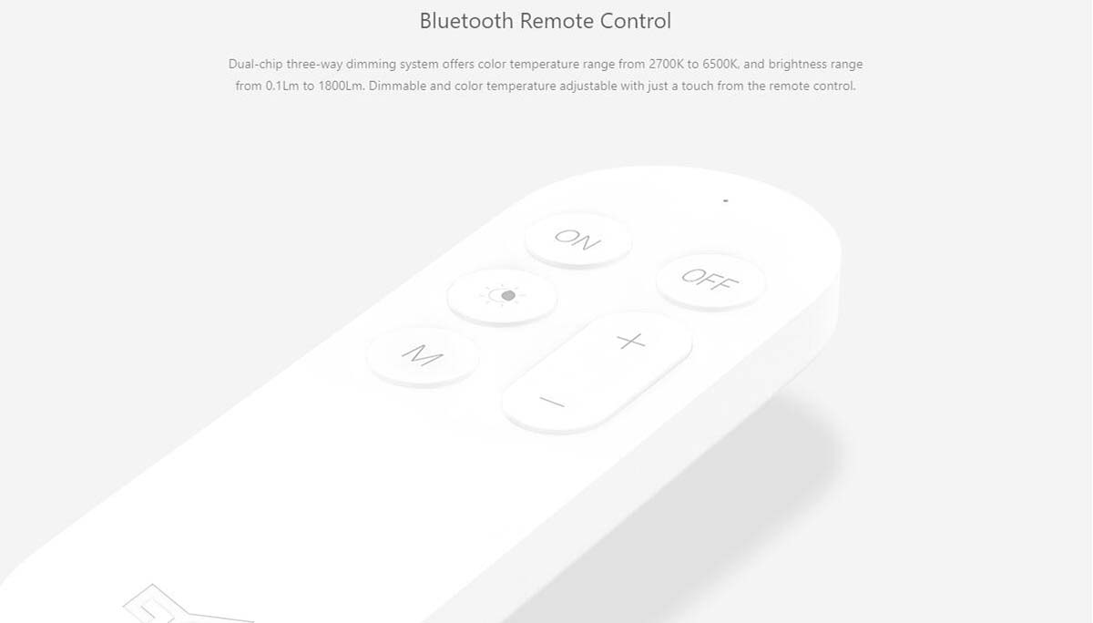 ceiling light fan yeelight